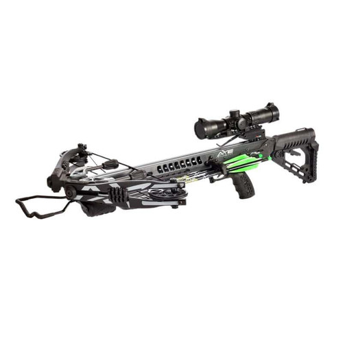 Feradyne Carbon Express Axe 400 Crossbow with Scope Quiver & PileDriver Crossbolts