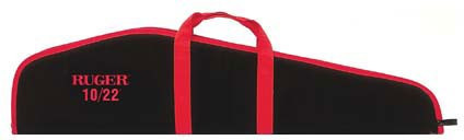 Allen Gun Case 40" Scoped Ruger 10/22 Nylon Black/Red