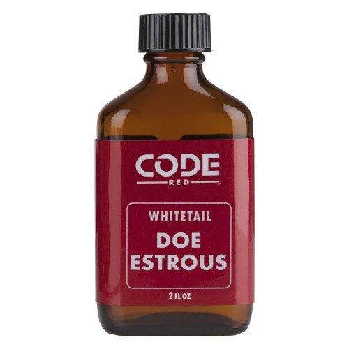 Moultrie Enterprises Code Blue Red Doe Estrous 2 oz Bottle