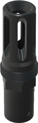 Comstock Armory Flash Hider 1/2x28 9mm Luger Extended - FHXL-12-9-PW