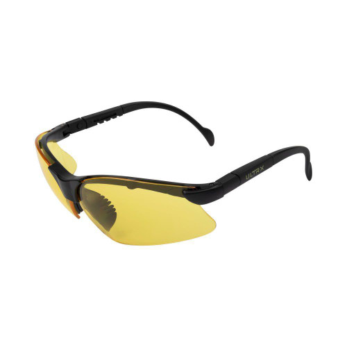 The Allen Company Ultrx Verse Safety Glasses Black with Yellow Lenses
