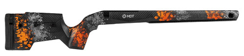 MDT Carbon Stock REM 700 SA Blaze Orange
