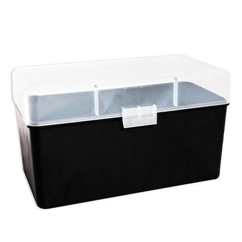 Berry's 412 Clear Ammo Flip Top Box Holds 50 Rounds .300 Ultra - 71156