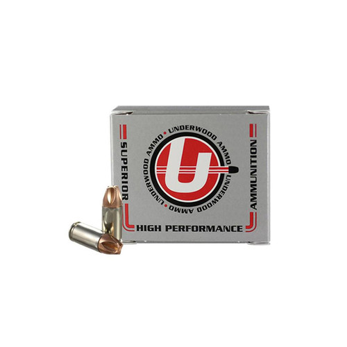 Underwood Ammo Xtreme Defender Handgun Ammunition 9mm Luger 68gr Monolithic Solid 20/ct
