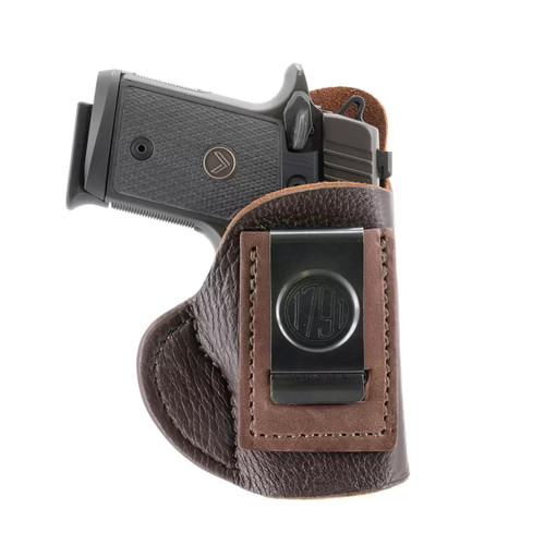 2nd Amendment 1791 Fair Chase Deer Hide IWB Holster Size 0 Brown RH