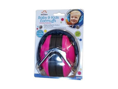 Baby & Kids Hearing Protection Earmuffs - Pink