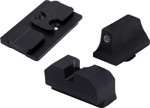 XS Sight Systems Minimalist Tritium Sight & Optic Plate Acro For Glock - GLOM001SM2ACRO