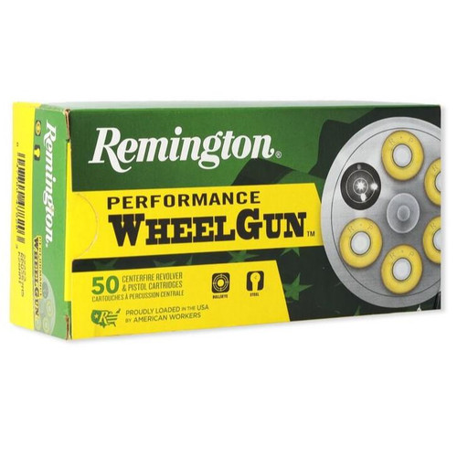 Remington Wheelgun Ammunition .38 Spl 158gr Lswc 50/ct