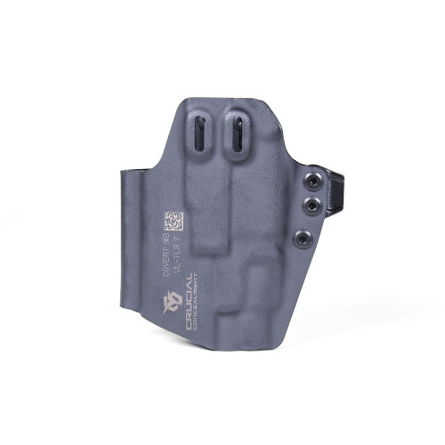 BP Tactical DBA Crucial Holster Concealment Covert IWB Universal with X300U/T A&B/Kydex 1400 Black Ambidextrous