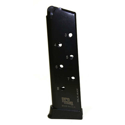 Pro-Magazine Colt 1911 Government Model - .45 ACP 8 Round Steel Blue