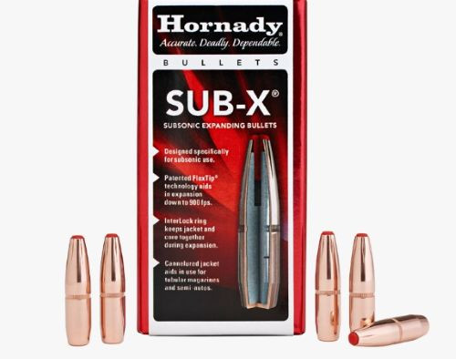 Hornady Bullets 338 CAL .338 307gr Subsonic 50-Count