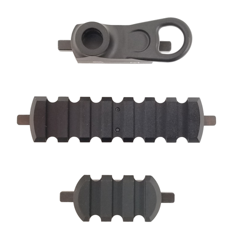 10 Ring Sylvan Arms 3 Piece Rail Combo Pack Picatinny and Sling Connect 3/ct