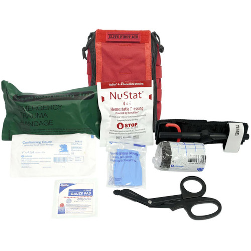 Elite First Aid Advanced Patrol Trauma Kit Red - FA144R-ADV