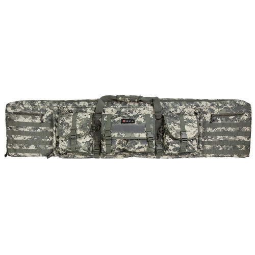 G-Outdoors Double Rifle Case 55" Camo - GPS-DRC55-ACU