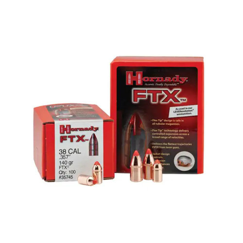 Hornady FTX Handgun Bullets .44 cal .44 Magnum .430" 225 gr 100/ct