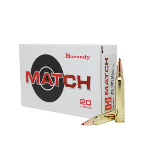 Hornady Match Rifle Ammunition .300 Win Magazine 178 gr ELD 20/ct