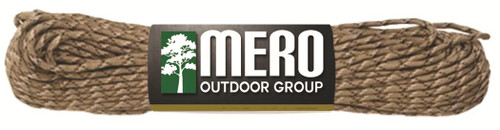 E.L. Wood Braiding Co. Mero 550 Paracord - 100' 550 lb Desert Camo