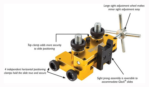 Wheeler Handgun Sight Tool Universal Armorers Model
