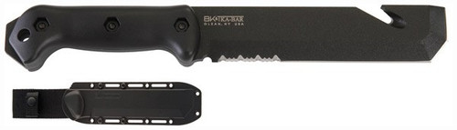 KA-BAR BECKER TAC TOOL 7" SERRATED W/PLASTIC SHEATH