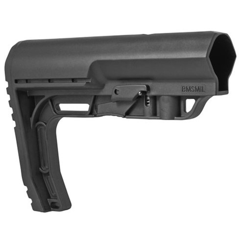 Mission First Tactical Battlelink Minimalist Stock Collapsible Black for AR-15 - BMSMIL