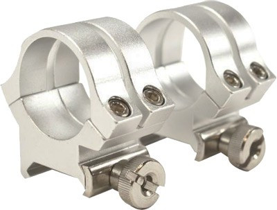 Weaver Rings Detachable Quad- Lock 1" Medium Silver .169"