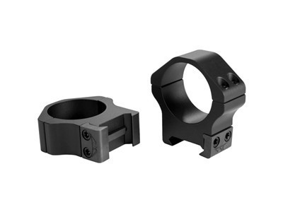 Warne Maxima Horizontal 1" High Matte Rings - 502M
