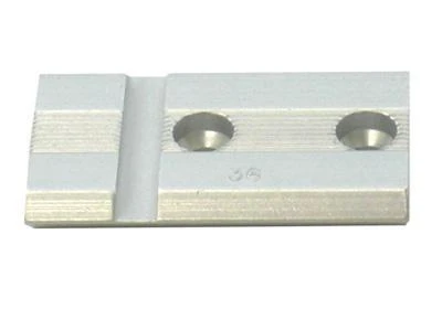 Weaver Standard Top Mount Aluminum Scope Base - Silver #36S S&W 1500 1600 1700 Rear