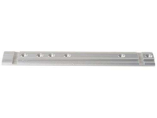 Weaver 1-Piece .22 Tip-Off Adapter Scope Base for Ruger -Silver - #TO-9S Fits Detachable Top Mount Rings or