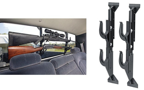 Allen Gun/Accessory Rack Black Plastic Holds 2 - 17450