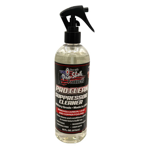 Pro-Shot Clean Suppressor Cleaner with Trigger Sprayer 16 oz