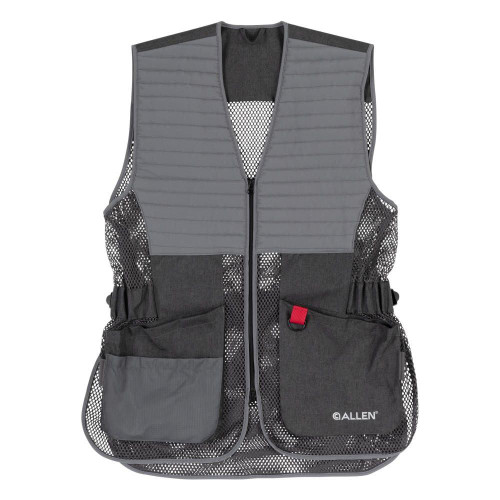 The Allen Company Competitor Shooting Vest XL/2XL Gray