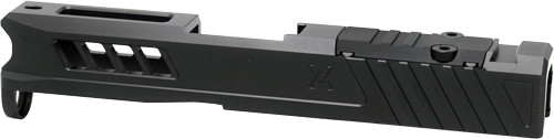 True Precision Slide W/RMS Cut & Plate Black DLC For Glock 43