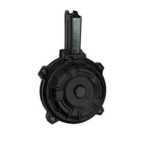 ProMag AR-15 7.62x39mm 50rd Drum Magazine, Black - DRM-A111