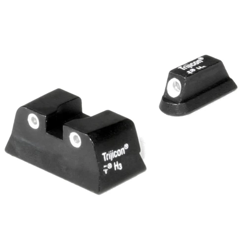 Trijicon Bright & Tough Night Sight Set White with Green Front and Rear - CZ02