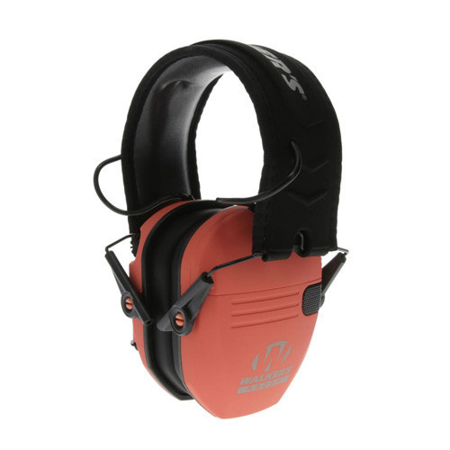 Walker's Game Ear Razor Slim Electronic Muff - Coral NRR 23
