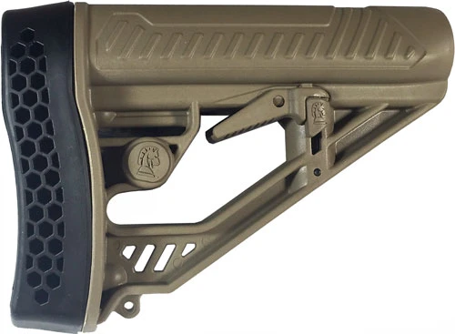 Adaptive Tactical AR-15 Mil-Spec Polymer FDE Stock - AT022012E