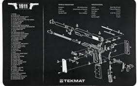GSM TekMat 11x17 Gun Cleaning Mat 1911