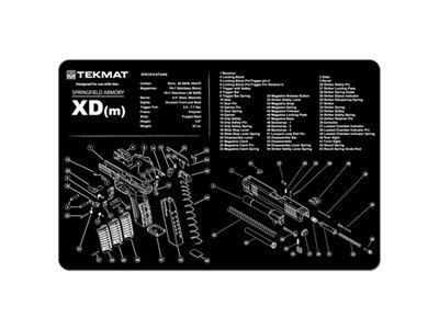 Springfield Armory Xdm Cleaing Mat - 11" X 17"