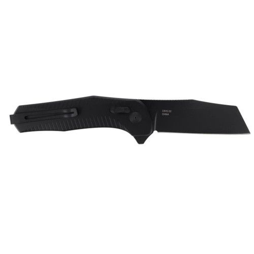 SOG Diverge XR Folding Knife 3" Sheepsfoot Blade Black Blister Pack - SOG-12-02-01-43