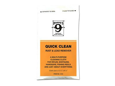 Hoppe's Quick Clean Rust & Lead Remover Cloth - 1215