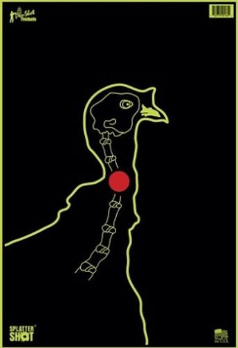 SPLATTER SHOT TARGET 12"X18" TURKEY 8PK