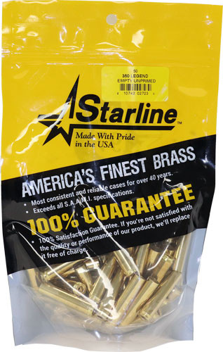 HSM BRASS 350 LEGEND UNPRIMED 50 PACK