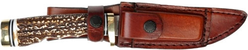 Uncle Henry Knife Next GEN Staglon 5" Blade W/Lthr Sheath