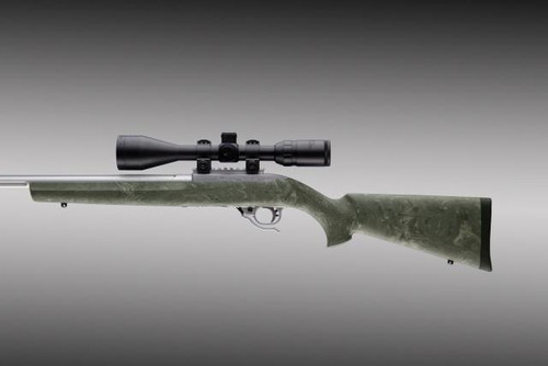 Hogue Ruger 10/22 Stock Overmold Standard Barrel Ghillie Green