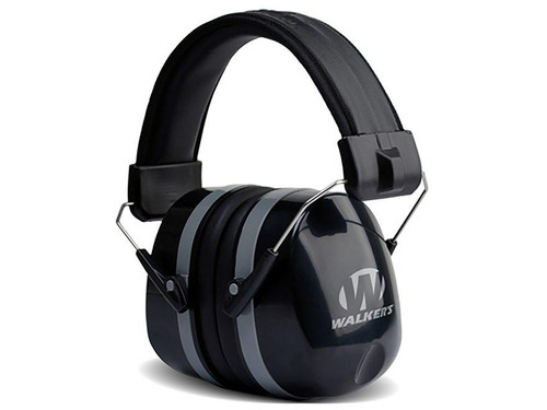 Walkers Game Ear Premium Passive Muff 32dB Over the Head Black Polymer - GWP-EXFM5