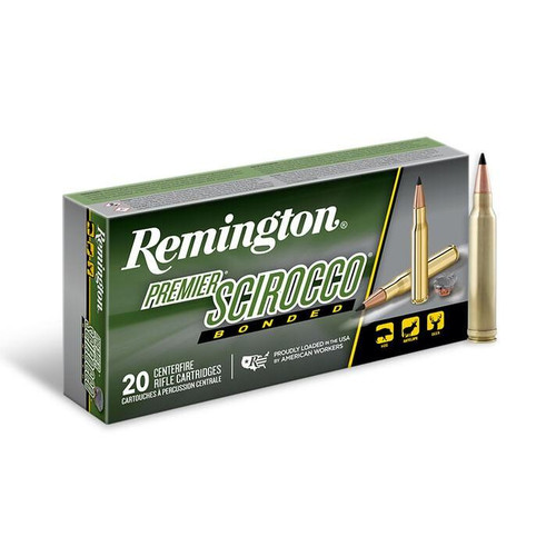 Remington Premier Scirocco Rifle Ammunition 300 Win Magazine 180 gr PT 20/ct