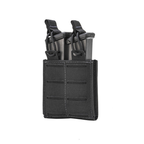 Military TacShield RZR Molle Double Pistol Mag Pouch Black