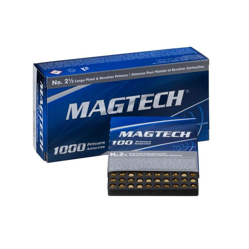 Magtech Large Pistol Primer (2 ) -1000/ct