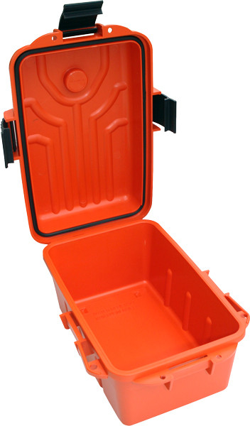 MTM SURVIVOR DRY BOX LARGE 10"X7"X5" ORANGE