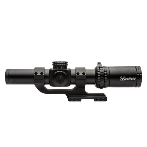 Sellmark Firefield RapidStrike AR-15 Rifle Scope 1-6x24mm SFP Illuminated Circle Dot 30mm Tube - Matte